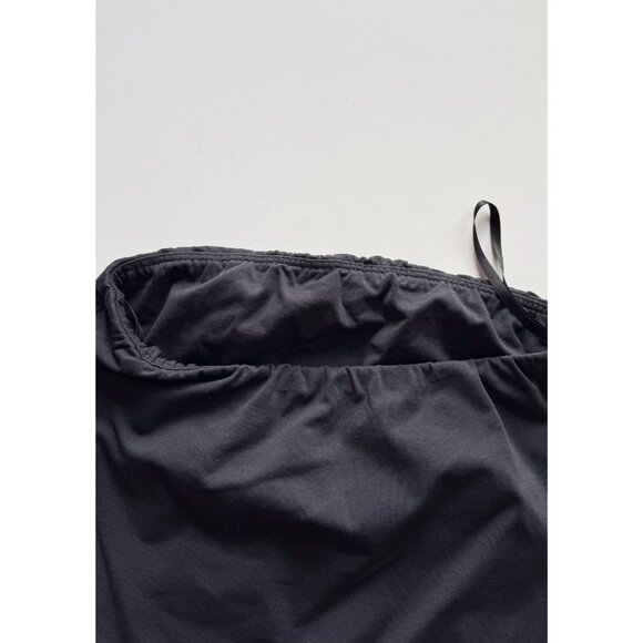 Aritzia BABATON Contour Jersey Black Strapless Tube Top Thong Bodysuit, Size S - Picture 5 of 15